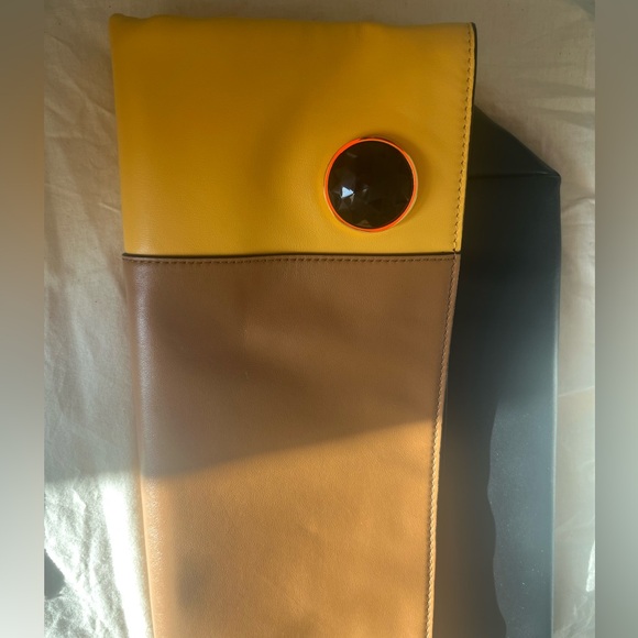 Marni Colorblock Oversized Leather Bag - Picture 7 of 13